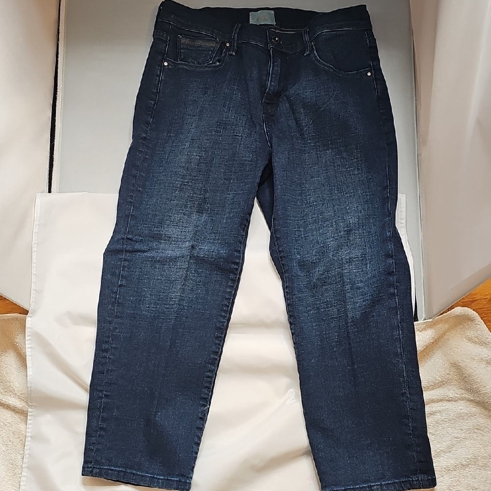 Levi's Womens Straight Dark Blue Jeans